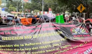Maestros de Guerrero se suman al paro nacional y movilización del 17 de octubre